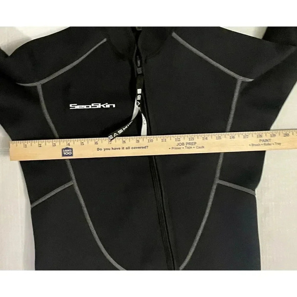 Sea Skin Wetsuit Unisex Black Neoprene Size Adult Medium New Without Tags - Picture 5 of 7